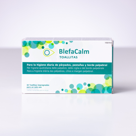Szemhéjak és a szemkörnyéki terület - BlefaCalm Șervețele sterile pentru igiena pleoapelor, genelor și marginii palpebrale, 30 bucăți