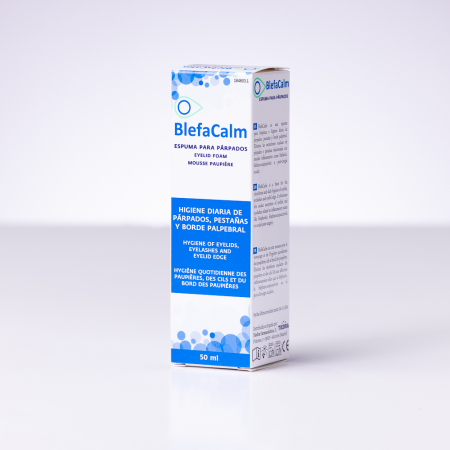 BlefaCalm Spumă pentru igiena pleoapelor cu Ulei de Arbore de Ceai, 50 ml [1]