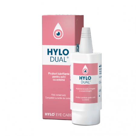 PICĂTURI OFTALMICE - hylo-dual-10ml
