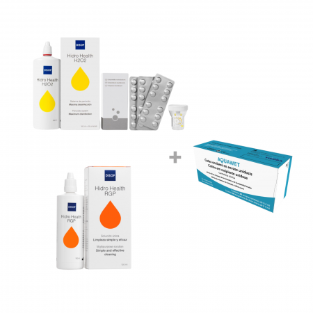 PACHETE AVANTAJOASE SOLUȚII - Pachet întreținere START Ortho-K + Aquawet (1 lună)