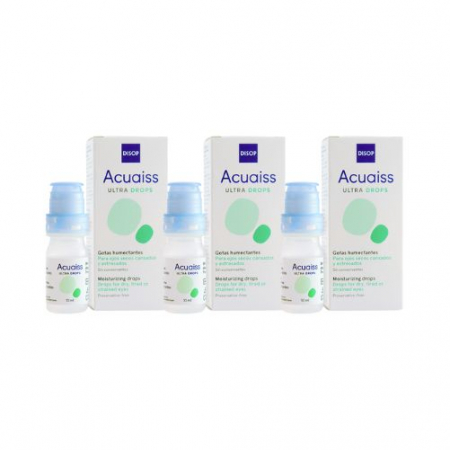 Pachete întreținere lentile moi - Acuaiss Ultra 3x 10ml