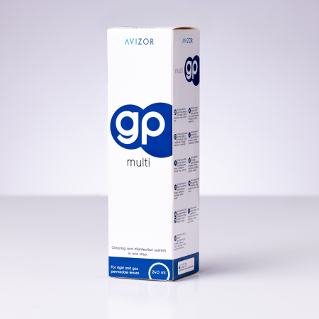 Solutie intretinere lentile de contact, GP Multi, 240 ml [1]