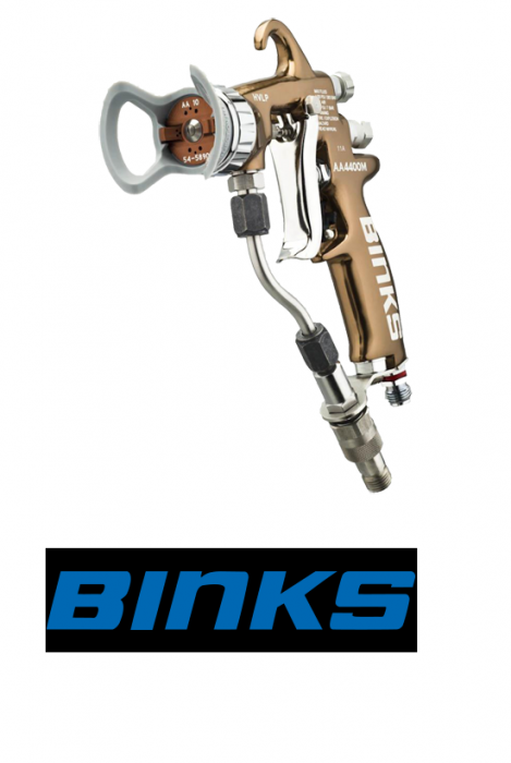 Pistol de vopsit airmix, Binks AA4400M-75T-SF, 303 bar, furtun aer + furtun lichid inclus 7.5 metri [3]
