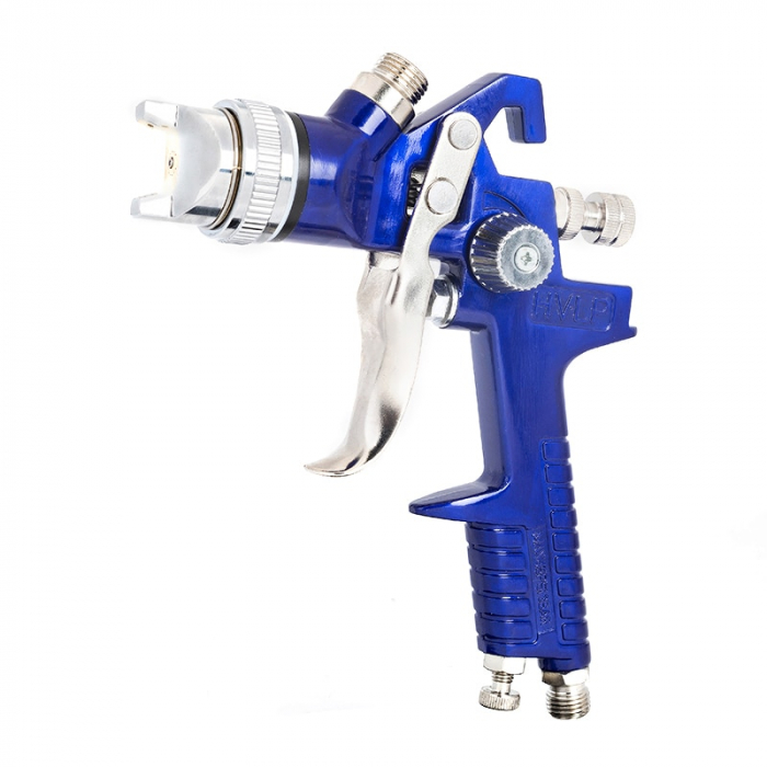 Pistol de vopsit Gloss GH-827 HVLP, cupa plastic 600 ml, duza la alegere, consum aer incepand cu 71 l/min [2]