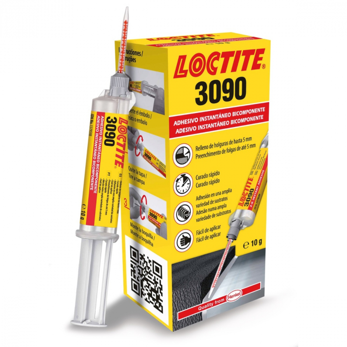 Adeziv bicomponent, Loctite 3090, pentru plastic / metal, cantitate 10 g + 1 g [1]
