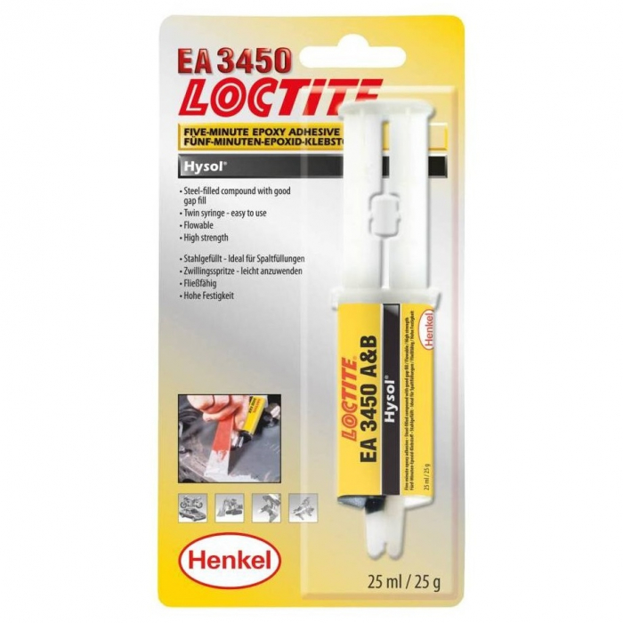 Adeziv epoxidic bicomponent, Loctite 3450, pentru metal, cantitate 25 ml [1]