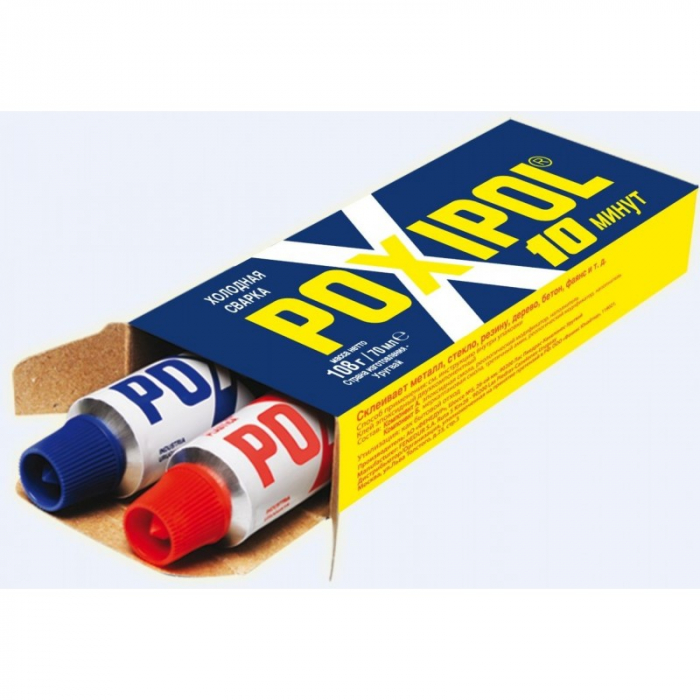 Adeziv epoxidic, POXIPOL® Sudura plastica 10 minute, diferite gramaje, deosebită rezistență și durabilitate. [2]