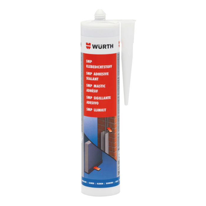 Adeziv etansant suprafete, Wurth SMP, alb/gri/negru, gramaj 290 ml [1]