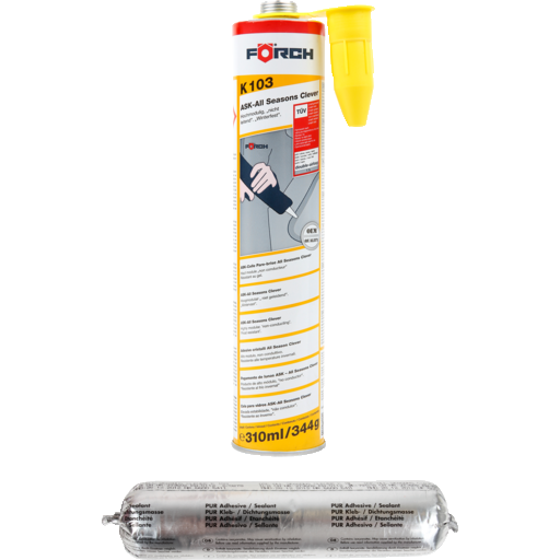 Adeziv lipit parbriz, Forch K103, adeziv monocomponent, timp uscare 1 ore, cantitate 310 ml [2]