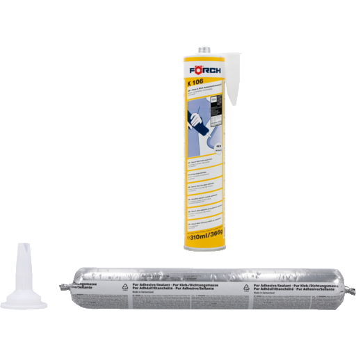 Adeziv lipit parbriz, Forch K106, adeziv monocomponent, timp uscare 1 ora, cantitate 310 ml [1]