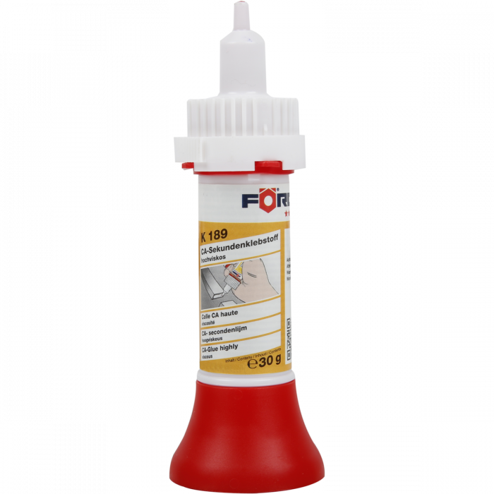Adeziv rapid, Forch K189, viscozitate ridicata, culoare negru, gramaj 30 grame [1]
