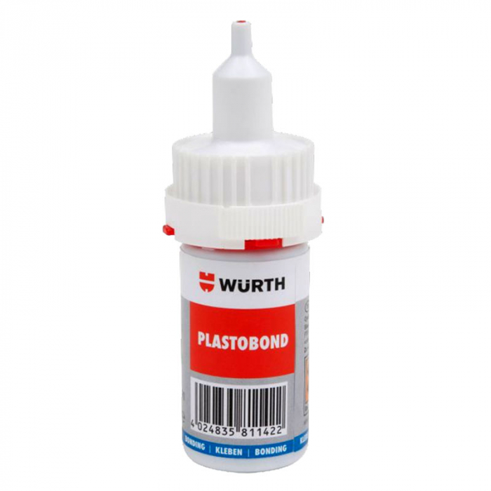 Adeziv rapid, Wurth PlastBond, adeziv pentru plastic, gramaj 20 g [1]