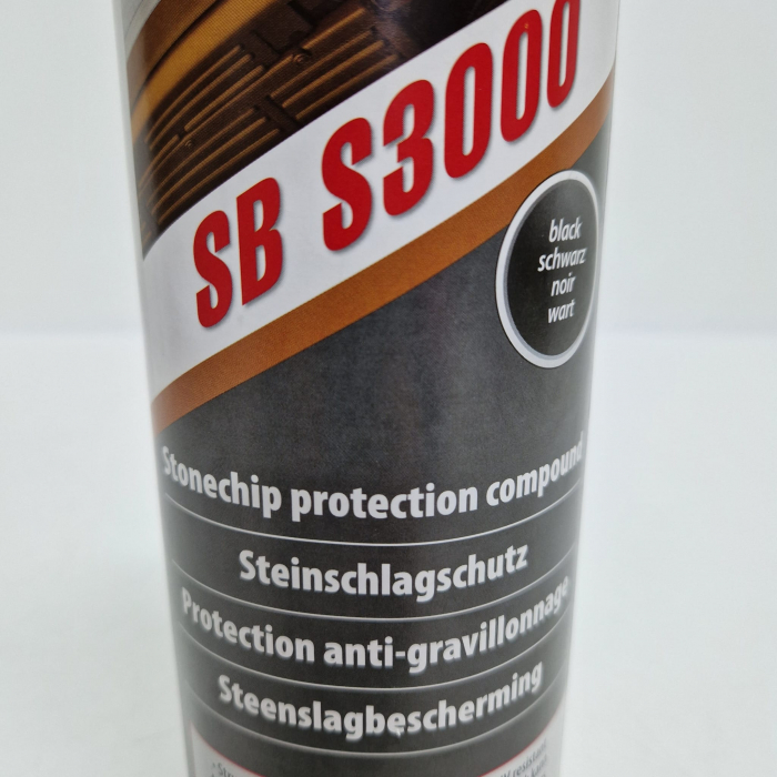 Insonorizant pistol, Teroson® SB S3000, structurat cu PVC, negru, revopsibil, cantitate 1 litru [4]