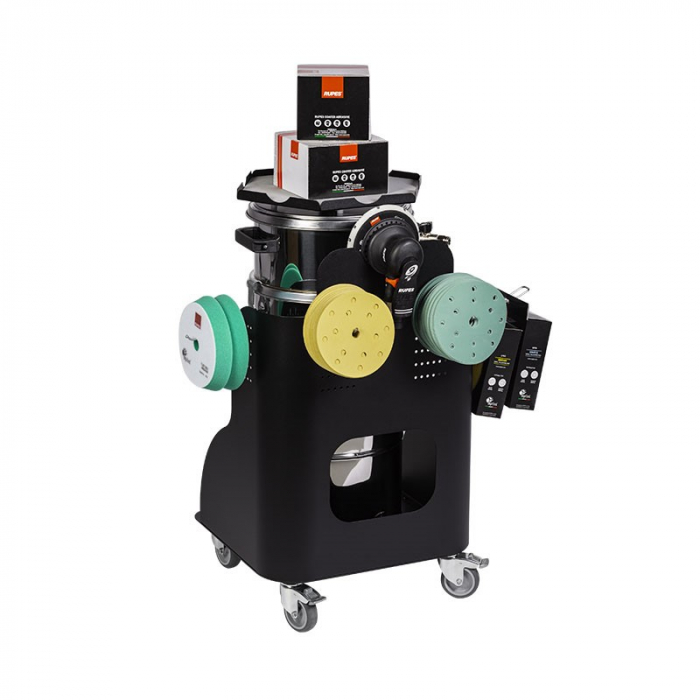 Aspirator mobil profesional, Rupes S245PL,pneumatic, automat, capacitate 25 litri [3]