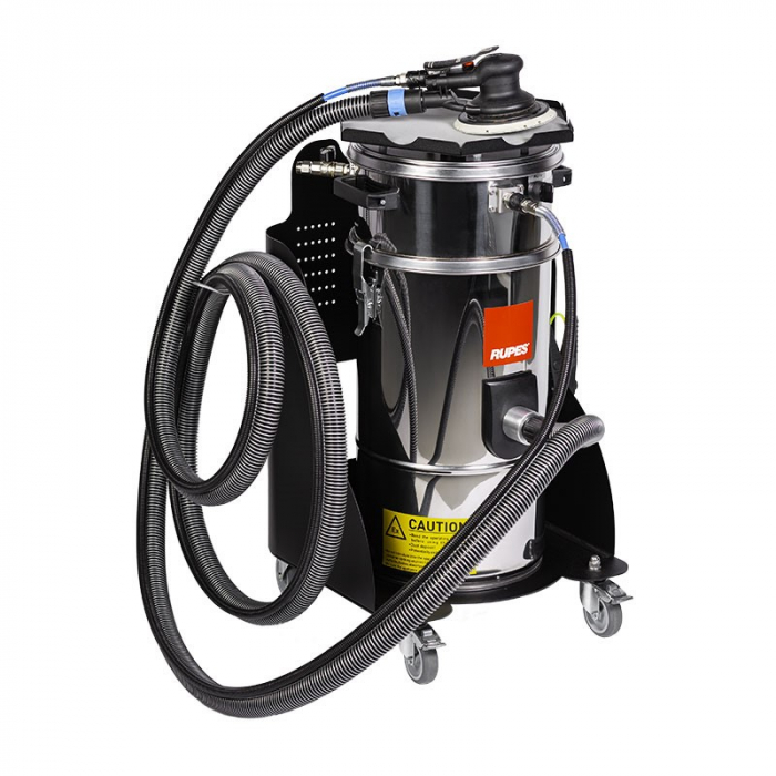 Aspirator mobil profesional, Rupes S245PL,pneumatic, automat, capacitate 25 litri [2]