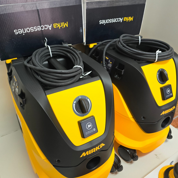 Aspirator profesional mobil, Mirka Dust Extractor 1230L cu auto curatare, alimentare 230V, capacitate 30 litri [3]