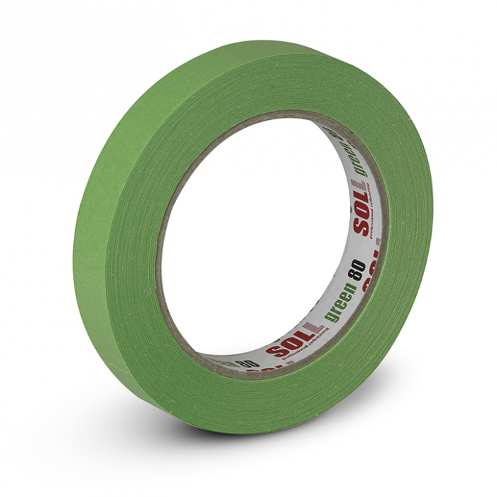 Banda mascare, Soll GXX50, rezista pana la 80°C, culoare verde, lungime 50 metri [1]