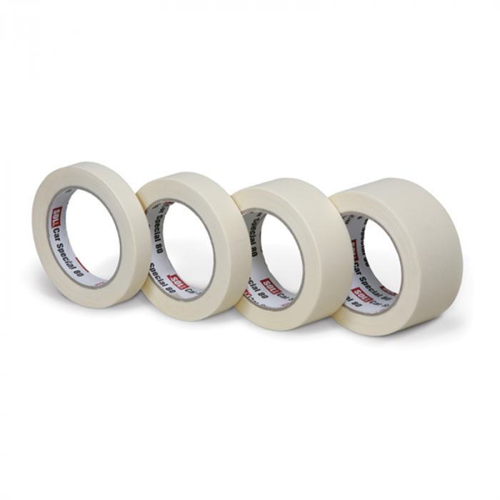 Banda mascare, Soll XX45, rezista pana la 80°C, culoare crem, lungime 45 metri [1]