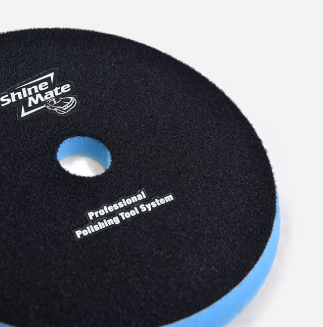 Blana de oaie, Shine Mate T140 Heavy-Cut Wool Pad, diametru 75 / 125 / 150 mm, cu velcro [4]