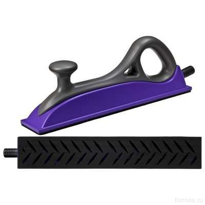 Bloc de slefuit manual, 3M™ 5172 Hookit Purple+, cu aspirare, dimensiune 70mm 396mm [3]