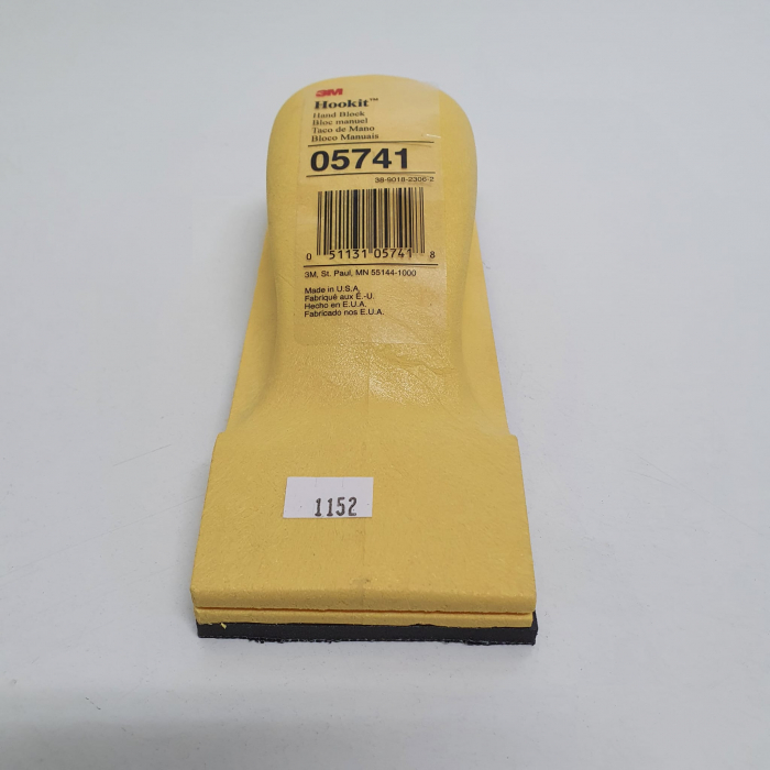 Bloc de slefuit manual, 3M™ 5741 Hookit, fara aspirare, dimensiune 70mm x 198mm [2]