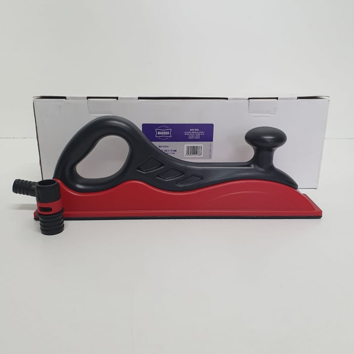 Bloc de slefuit manual, Maddox MAD92024 , velcro cu aspiratie, dimeniune 70mm x 400mm [5]