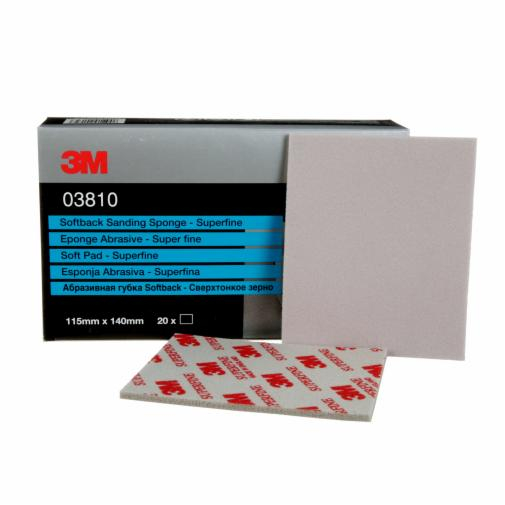 Burete abraziv, 3M™ 38XX, diferite duritati, dimensiune 115 x 140 mm [1]