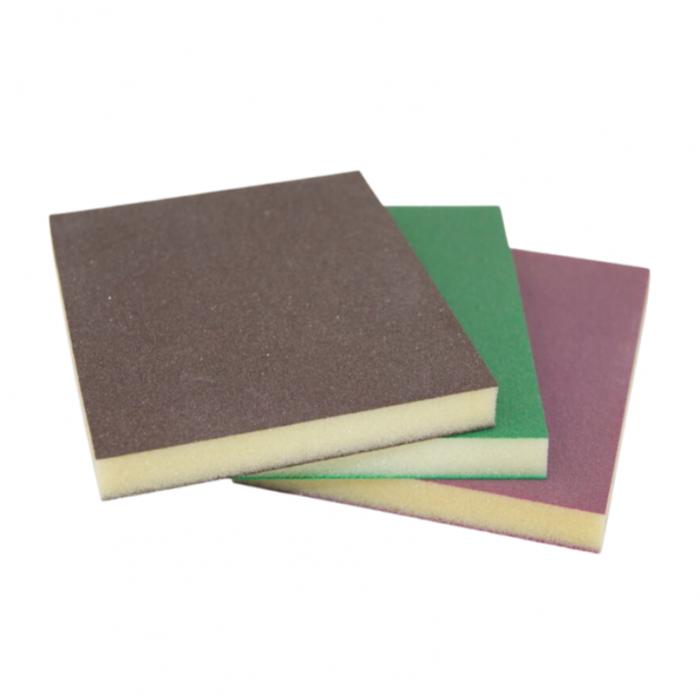 Burete abraziv, 4CR 3610, fata dubla, dimensiune 115 x 140 mm [1]