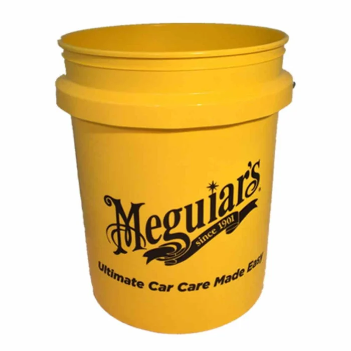 Galeata cu capac, Meguiar's Empty Bucket, culoare galben / albastru, capacitate 19 litri [1]