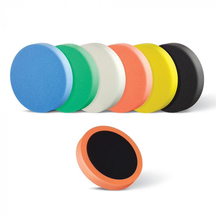 Burete polish, Boll PRBL-30104X, montare pe masina cu velcro, diametru 150 mm, diferite duritati si culori [1]