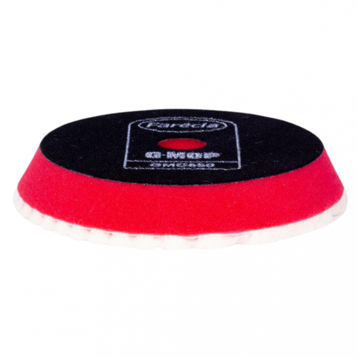 Burete polish, Farecla G-MOP, diamentru Ø 150 mm, montare pe masina velcro, culoare rosu fin [2]
