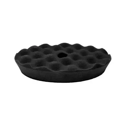 Burete polish valurit, Farecla GMF822, diamentru Ø 200 mm, montare pe masina velcro, culoare negru holograme [3]