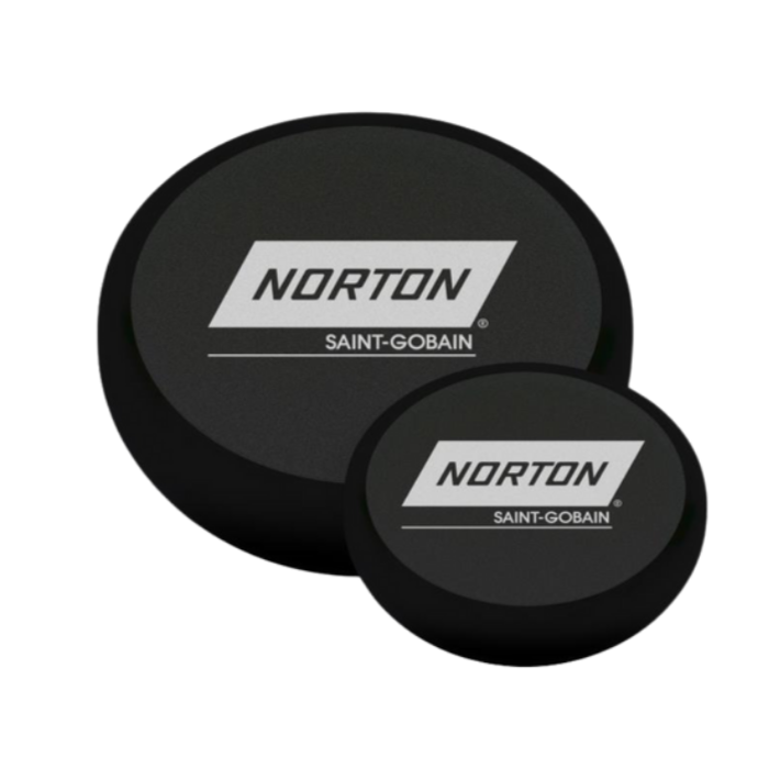Burete polish, Norton 66254441987, diamentru 75 mm, montare pe masina cu velcro [1]