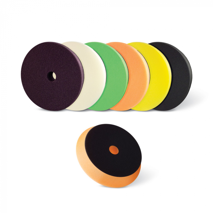 Burete polish, Boll Duo Opencell, montare pe masina cu velcro, diametru 150 mm, diferite duritati si culori [1]