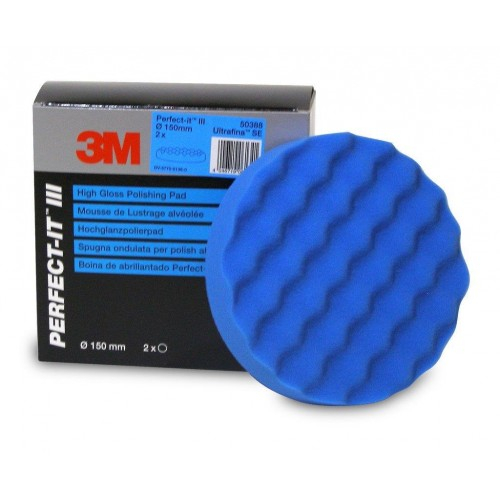 Burete valurit, 3M™ Perfect-It™ Ultrafine Polishing Pad, diametru 150 mm [2]