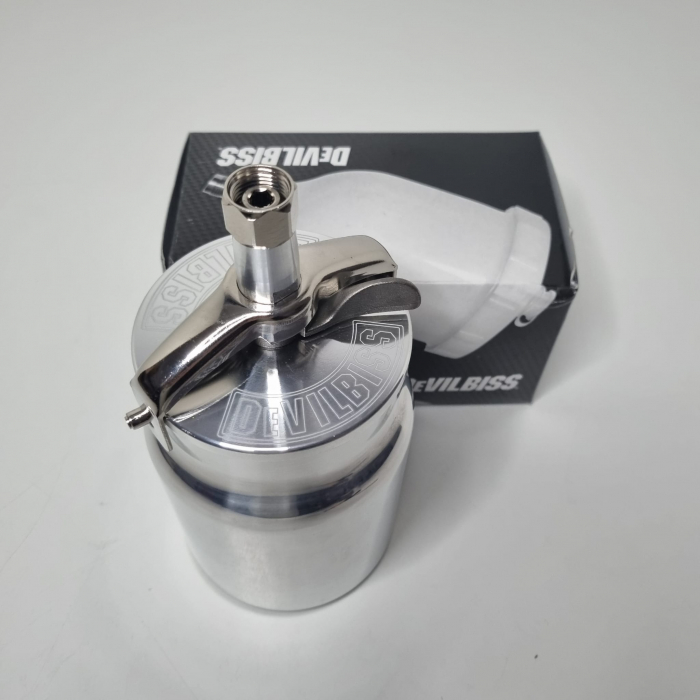 Cana pentru pistol vopsit DeVilbiss metalica 1 litru [2]