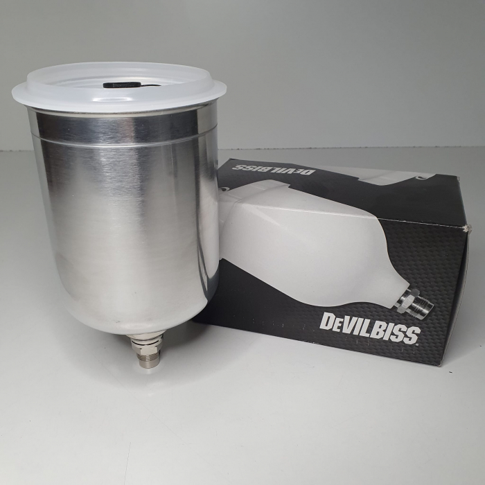 Cana pistol vopsit, DeVilbiss GFC-502, pentru pistol GTI, FLG , material aluminiu, capacitate 1000 ml [6]