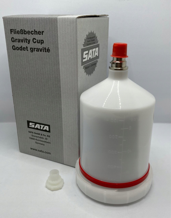 Cana pistol vopsit, SATA 27243, pentru pistol SATAjet, material plastic, capacitate 600 ml [2]