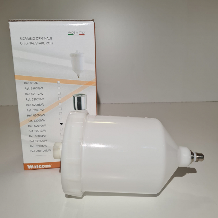 Cana pistol vopsit, Walcom 52010/W, pentru pistol Slim Kombat , material plastic, capacitate 600 ml [5]