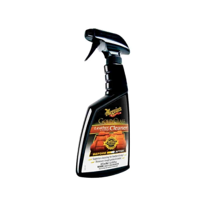 Solutie curatare, Meguiar's Gold Class Leather and Vinyl Cleaner, pentru piele si vinil, gramaj 473 ml [1]