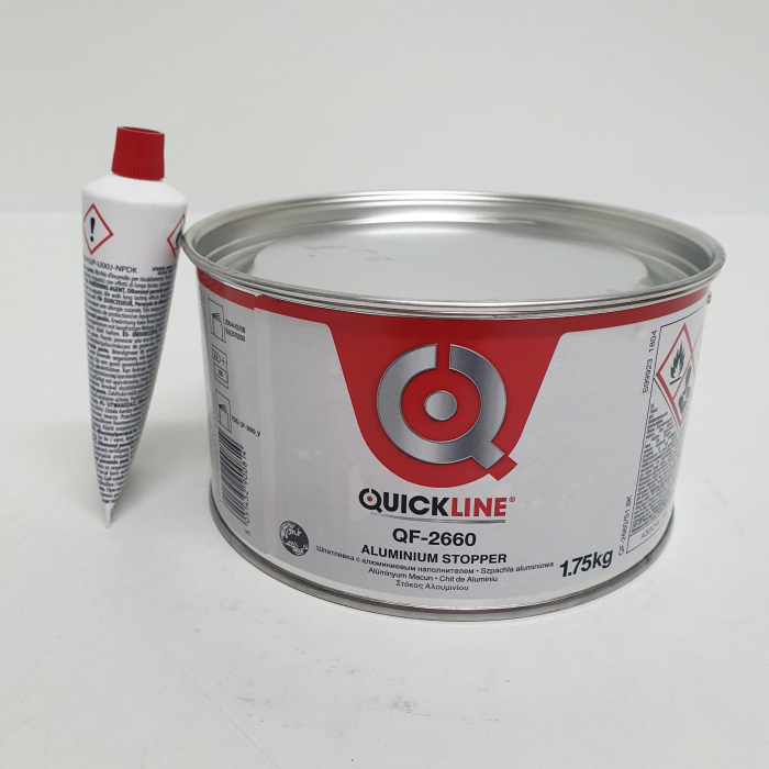 Chit pentru aluminiu, Quickline QF-2660, contine intaritor, diferite gramaje [2]