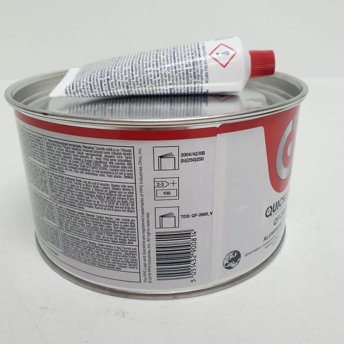 Chit pentru aluminiu, Quickline QF-2660, contine intaritor, diferite gramaje [3]