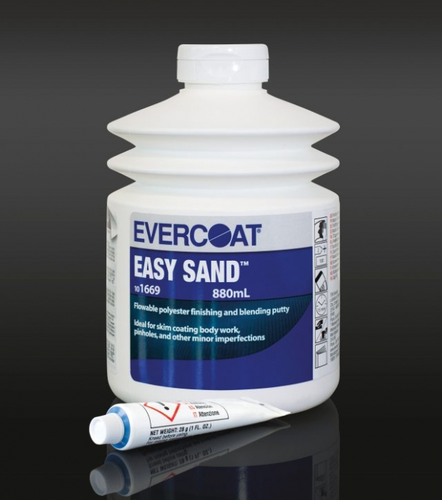 Chit Ultra Soft de finisaj, Evercoat® Easy Sand 101669, autonivelant, uscare rapida, gramaj 880 ml [2]