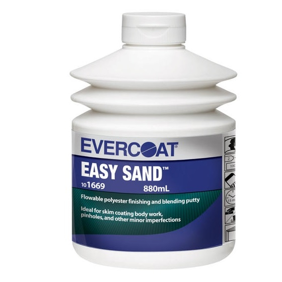 Chit Ultra Soft de finisaj, Evercoat® Easy Sand 101669, autonivelant, uscare rapida, gramaj 880 ml [1]