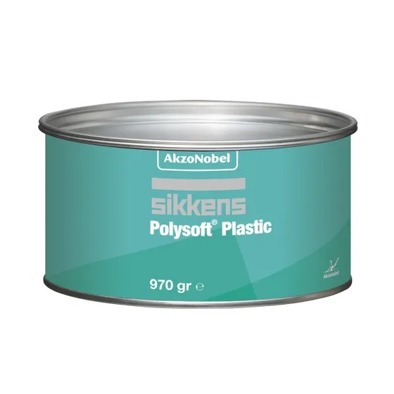 Chit pentru plastic, Sikkens Polysoft, contine intaritor, gramaj 0.97 kg [1]