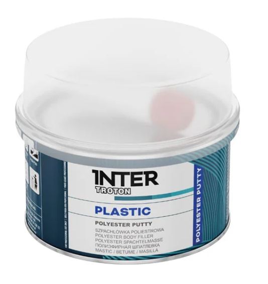 Chit pentru plastic, Troton Plastic, contine intaritor, culoare gri, diferite gramaje [1]
