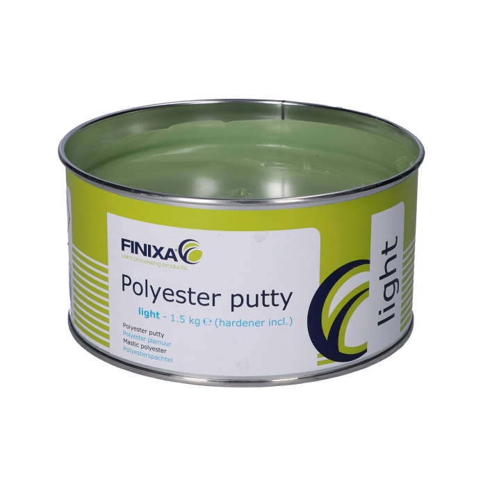 Chit poliester universal usor, Finixa GAPOL - GAP 30, culoare verde, gramaj 1.38 kg, contine intaritor [2]