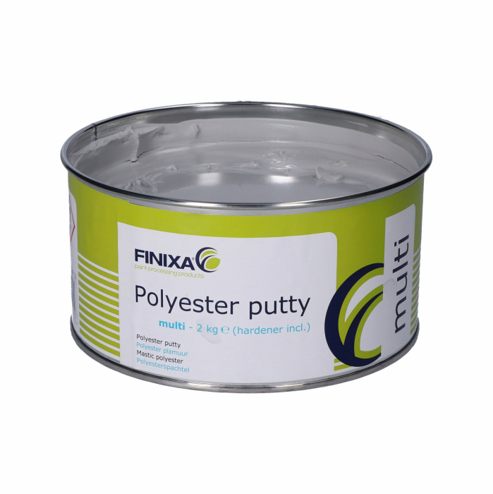 Chit poliester universal, Finixa GAPOL - GAP 10, culoare gri, gramaj 2 kg, contine intaritor [2]