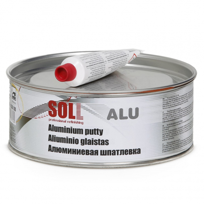 Chit poliesteric aluminiu, Soll ALU, contine intaritor, diferite cantitati [1]