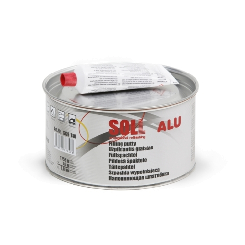 Chit poliesteric aluminiu, Soll ALU, contine intaritor, diferite cantitati [1]